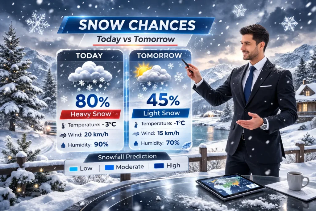 snow day predictor for today