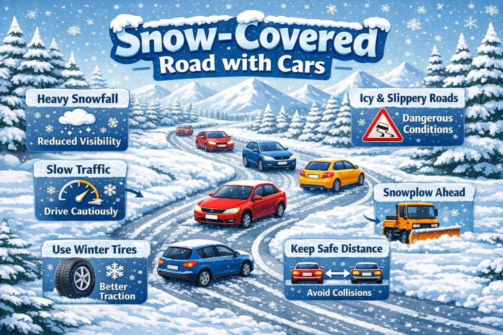 How Much Snow Makes Driving Dangerous