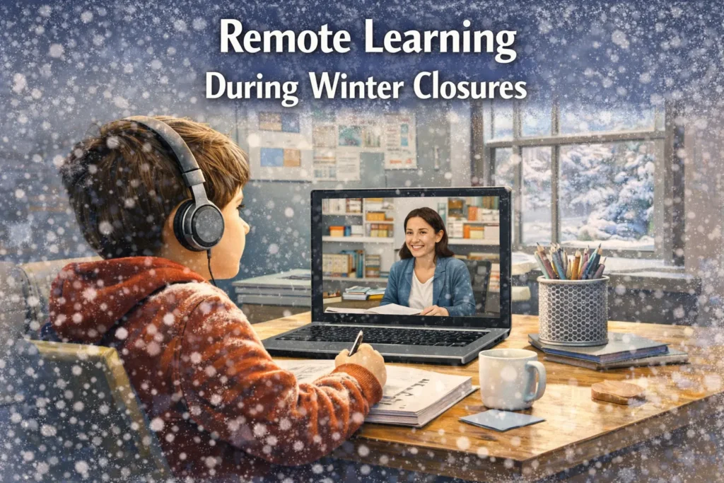 Remote Learning During Winter Closures
