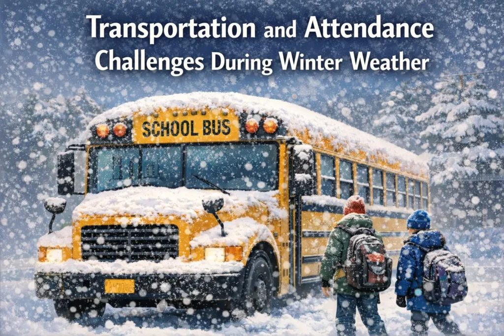 Transportation and Attendance Challenges During Winter Weather