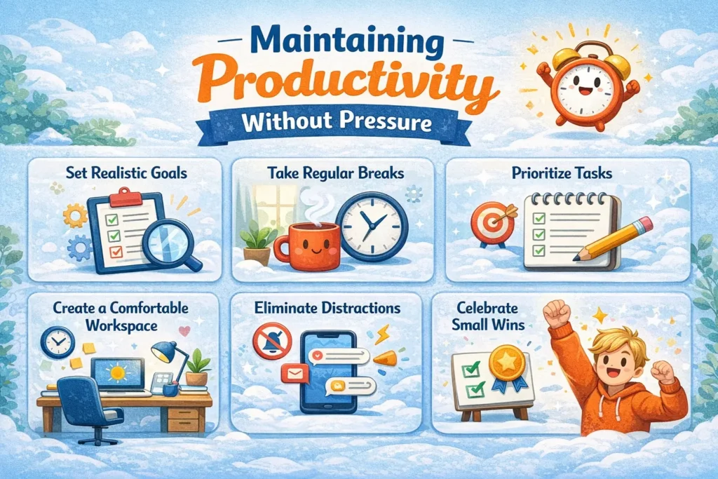 Tips for productive work habits